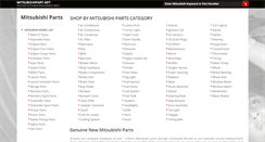 Desktop Screenshot of mitsubishipart.net